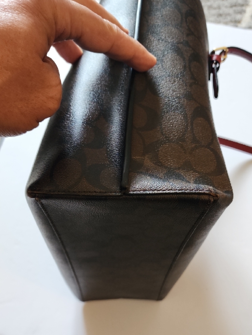 Coach Mollie Tote. PROJECT BAG. - Picture 8 of 15